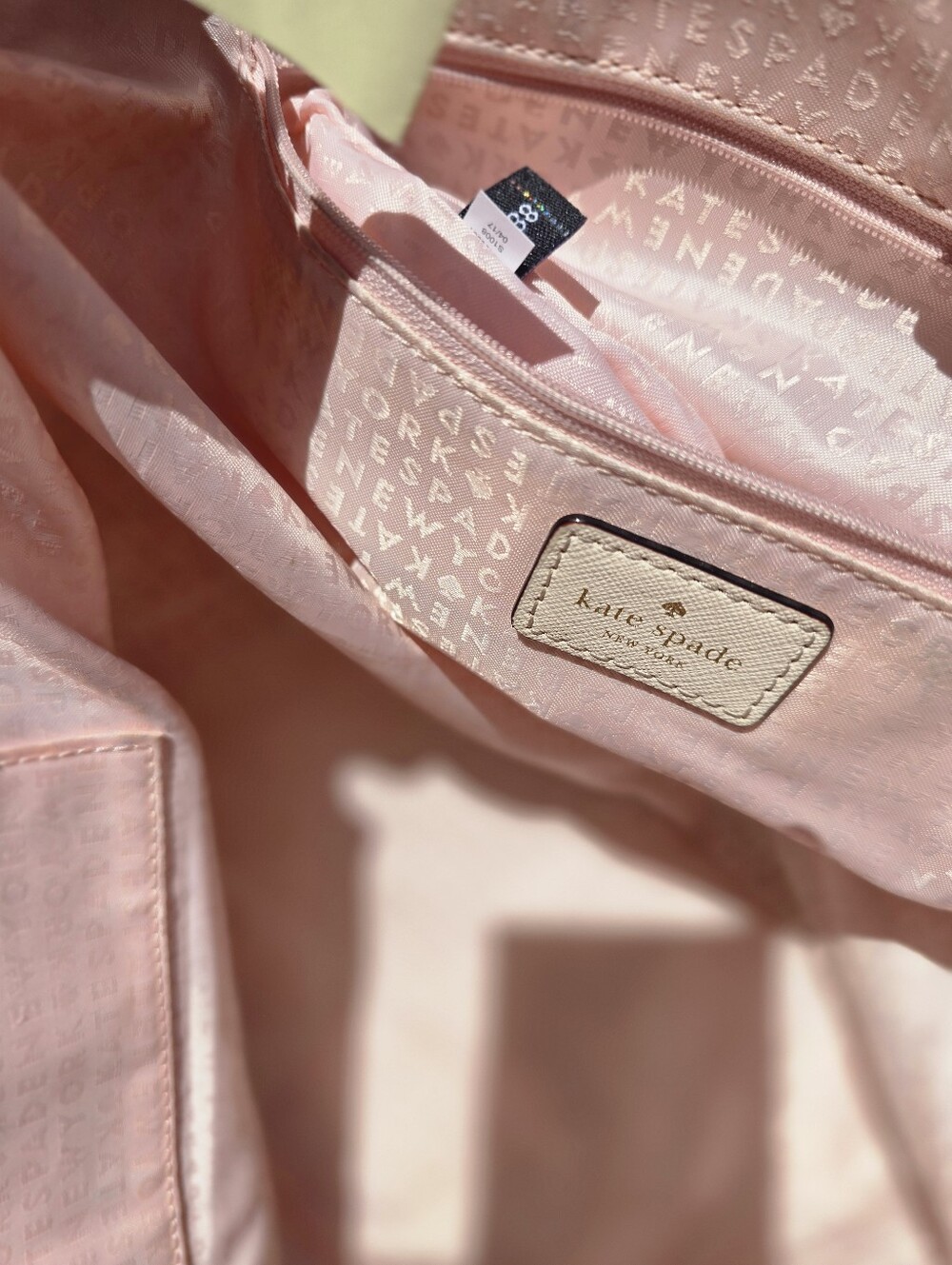 Kate Spade New York Tote Bag - Light Pink Shoulder Bag - Picture 11 of 12